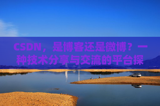 CSDN，是博客还是微博？一种技术分享与交流的平台探讨